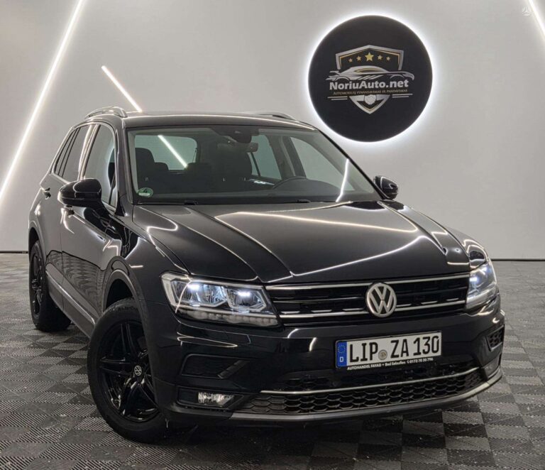 Volkswagen Tiguan 2.0 l., visureigis / krosoveris