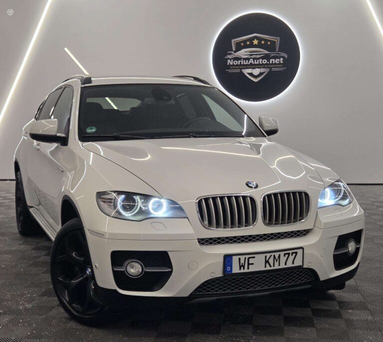 BMW X6 3.0 l., visureigis / krosoveris