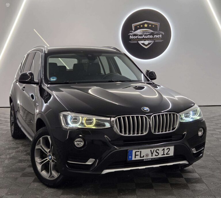 BMW X3 2.0 l., visureigis / krosoveris