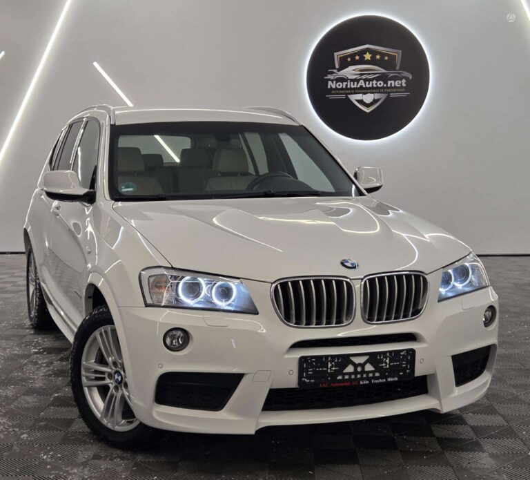 BMW X3 2.0 l., visureigis / krosoveris