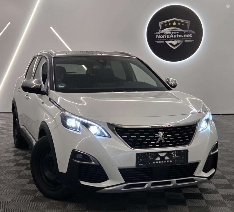 Peugeot 3008 2.0 l., visureigis / krosoveris