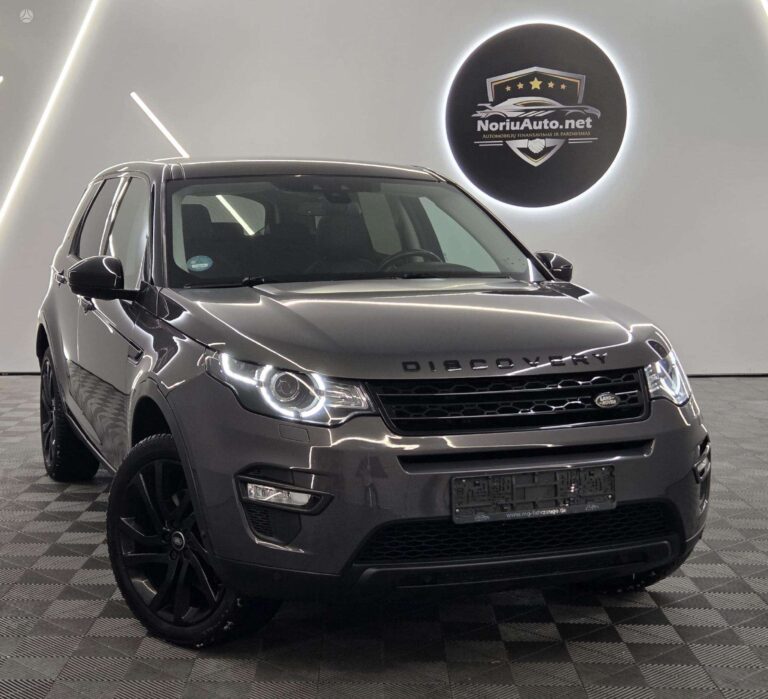 Land Rover Discovery Sport 2.0 l., visureigis / krosoveris