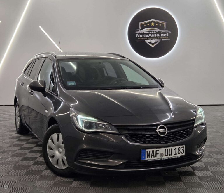 Opel Astra 1.6 l., universalas