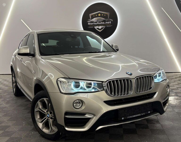 BMW X4 2.0 l., visureigis / krosoveris