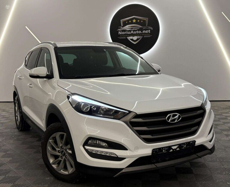 Hyundai Tucson 1.7 l., visureigis / krosoveris