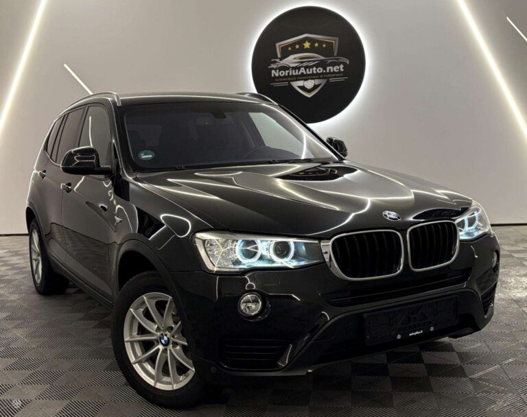 BMW X3 2.0 l., visureigis / krosoveris