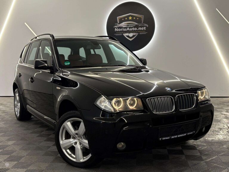 BMW X3 3.0 l., visureigis / krosoveris