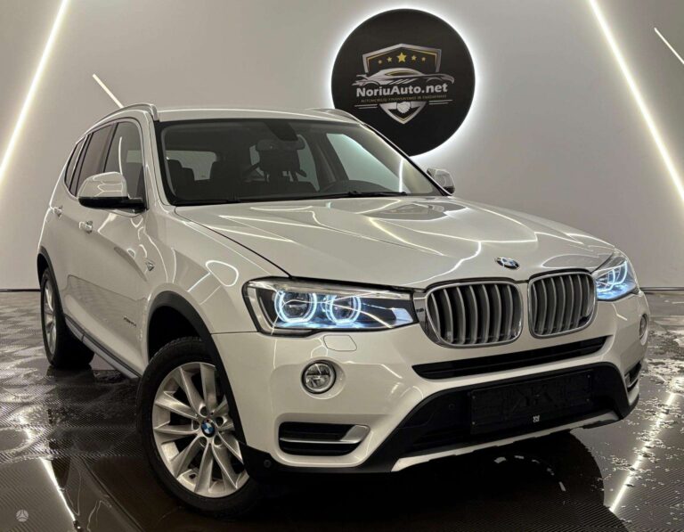 BMW X3 2.0 l., visureigis / krosoveris