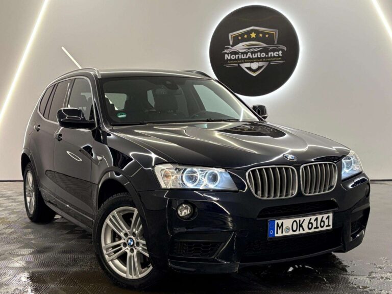 BMW X3 3.0 l., visureigis / krosoveris
