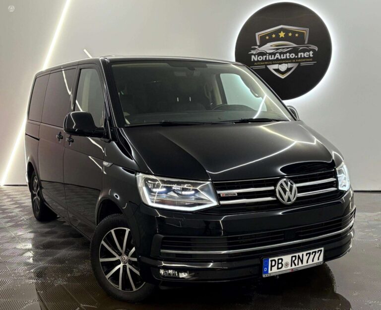 Volkswagen Multivan 2.0 l., keleivinis mikroautobusas