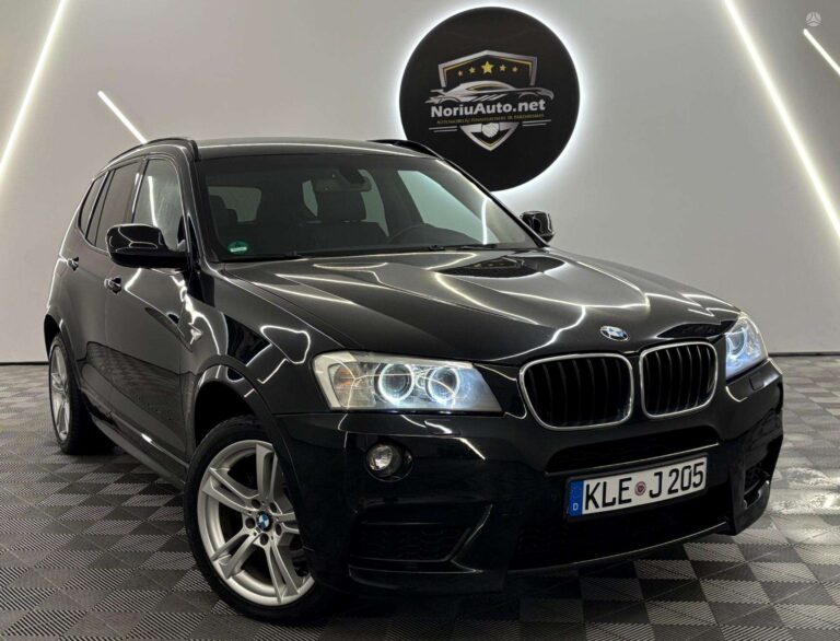 BMW X3 3.0 l., visureigis / krosoveris