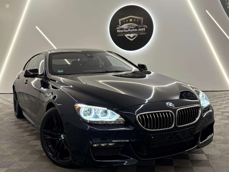 BMW 640 Gran Coupe 3.0 l., hečbekas