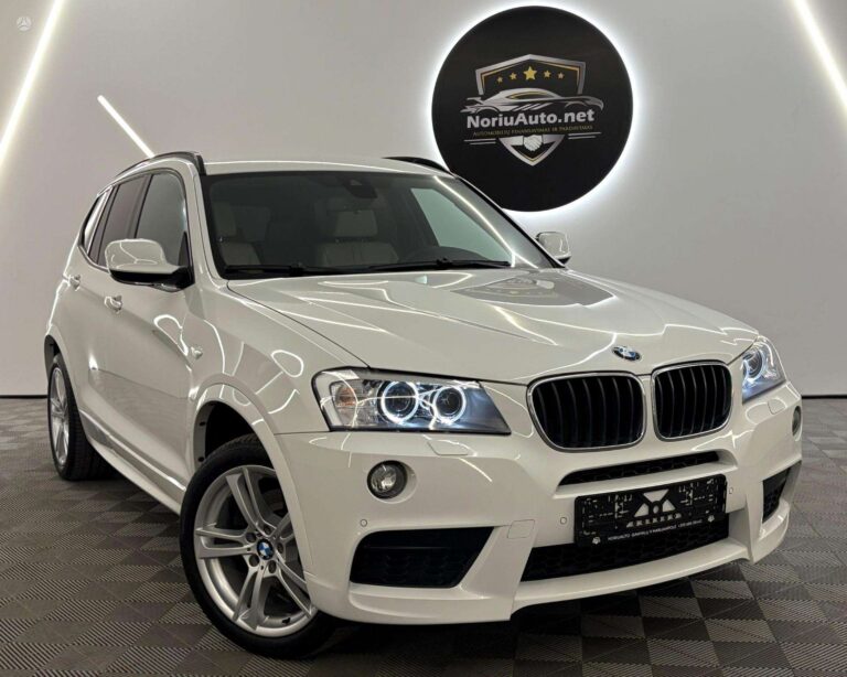 BMW X3 2.0 l., visureigis / krosoveris