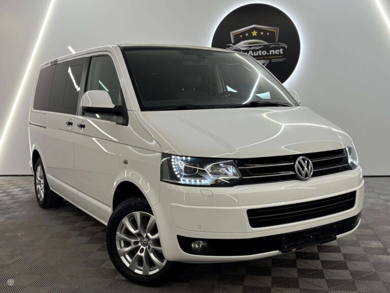 Volkswagen Multivan 2.0 l., keleivinis mikroautobusas