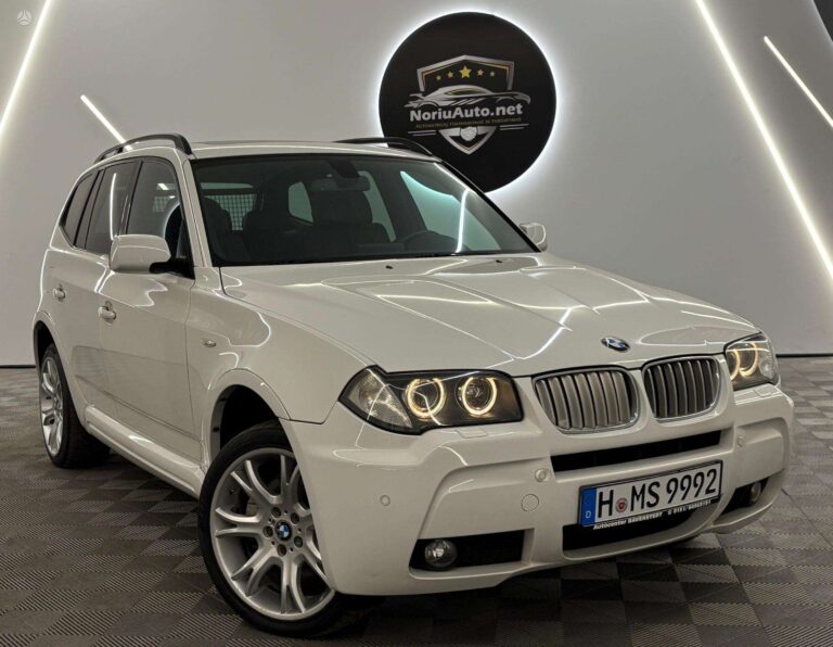 BMW X3 3.0 l., visureigis / krosoveris