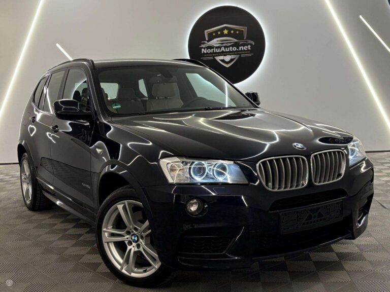 BMW X3 3.0 l., visureigis / krosoveris
