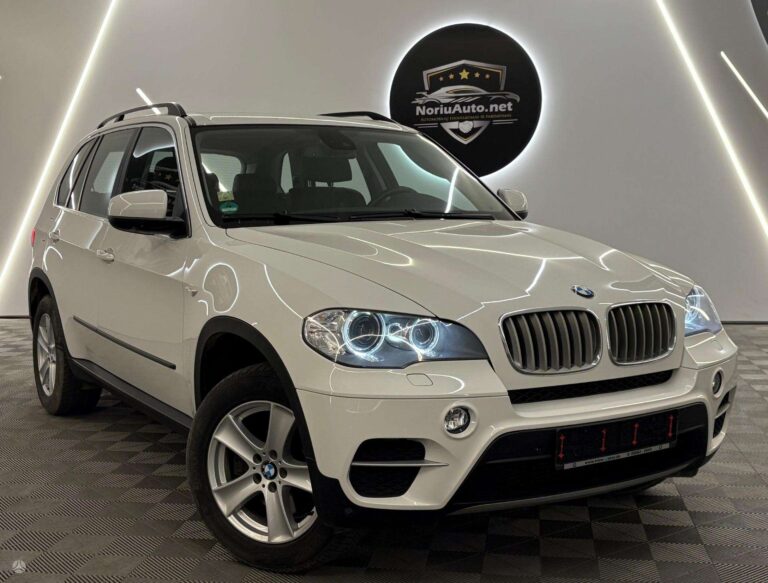 BMW X5 3.0 l., visureigis / krosoveris