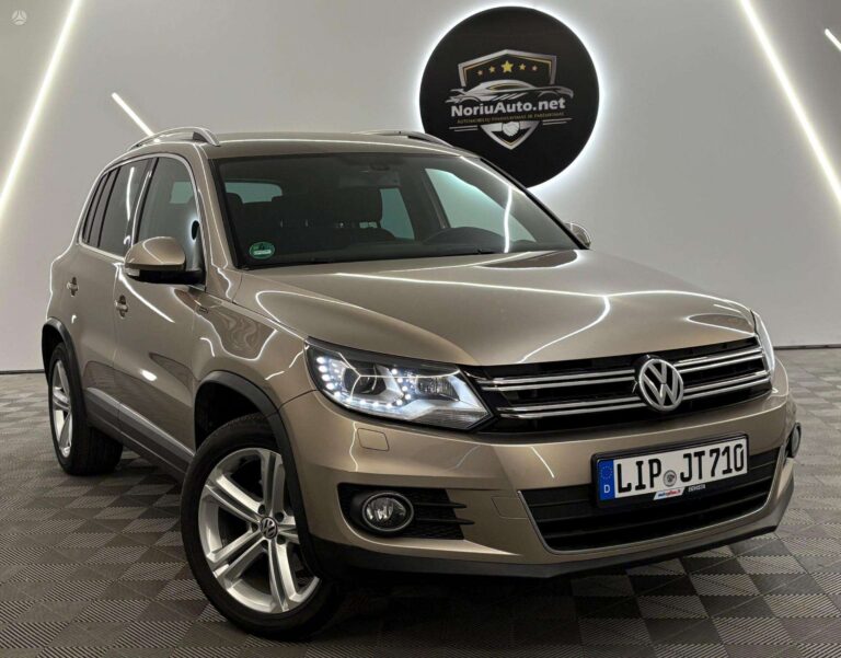 Volkswagen Tiguan 2.0 l., visureigis / krosoveris