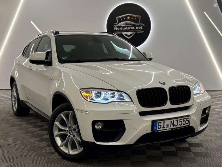 BMW X6 3.0 l., visureigis / krosoveris