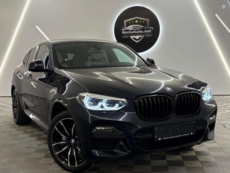 BMW X4 2.0 l., visureigis / krosoveris
