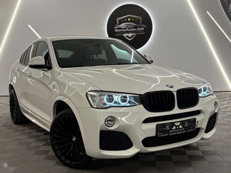 BMW X4 3.0 l., visureigis / krosoveris