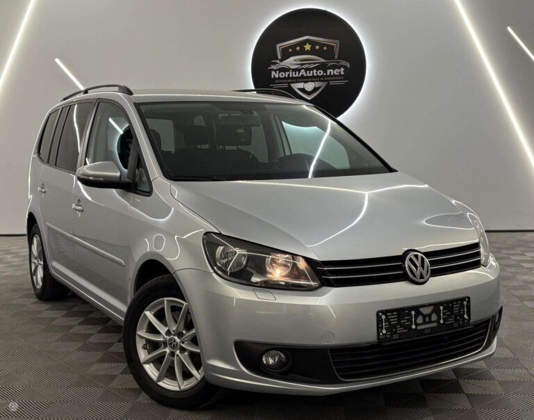 Volkswagen Touran 1.6 l., vienatūris