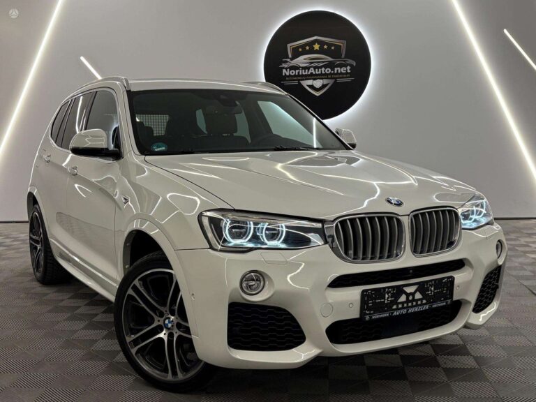 BMW X3 3.0 l., visureigis / krosoveris