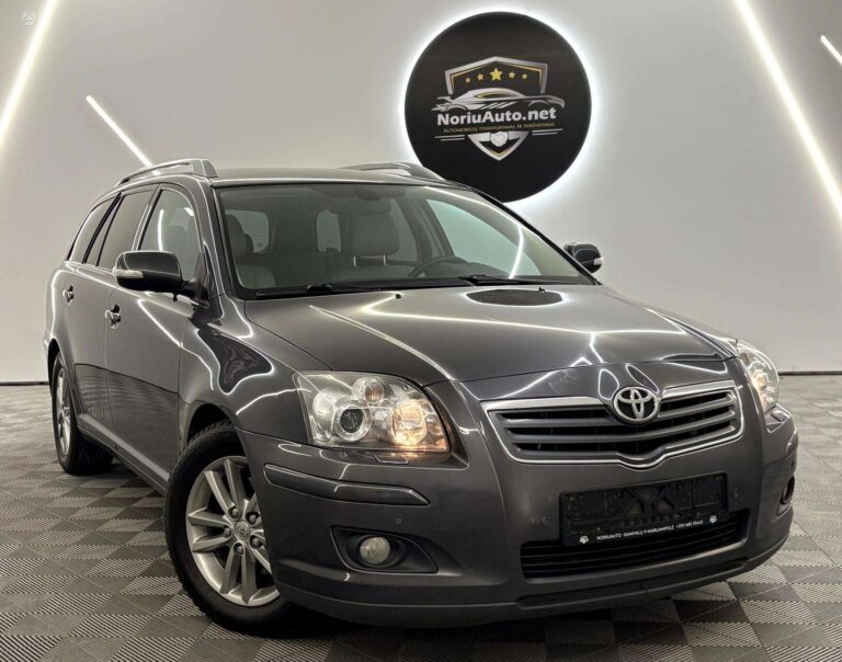Toyota Avensis 2.2 l., universalas