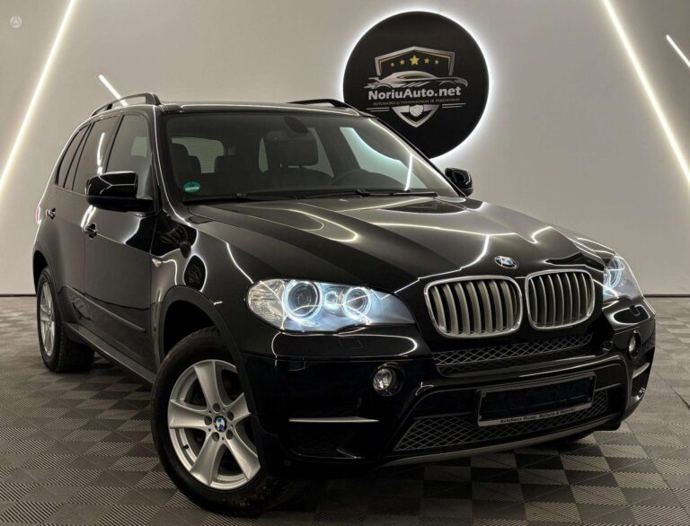BMW X5 3.0 l., visureigis / krosoveris
