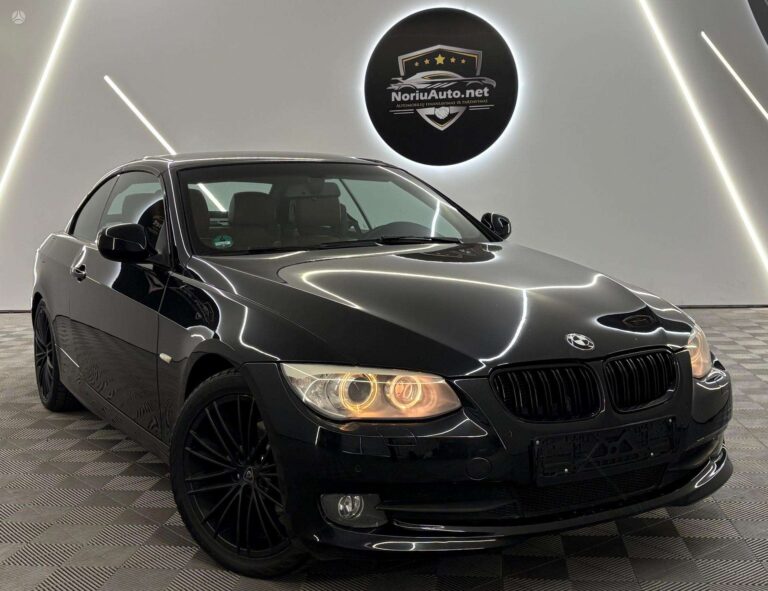 BMW 320 2.0 l., kabrioletas