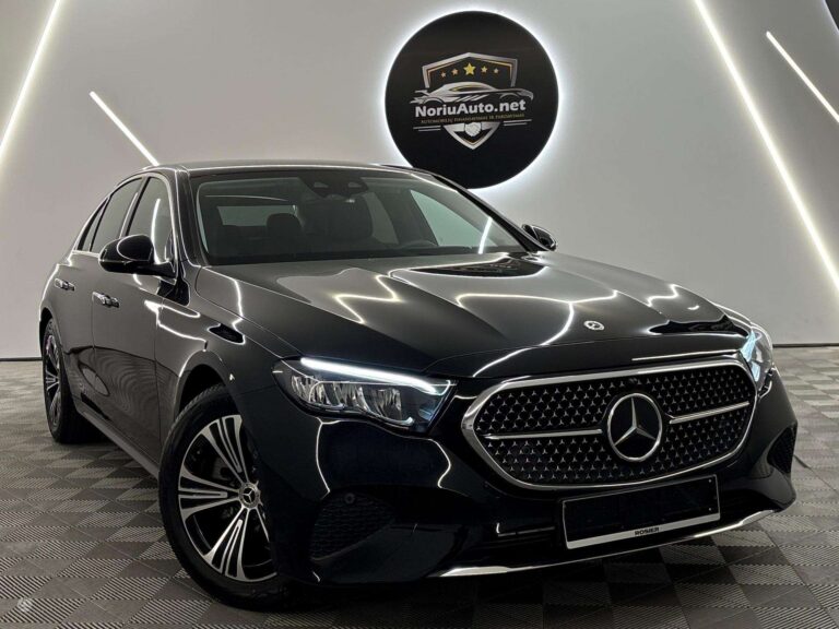 Mercedes-Benz E200 2.0 l., sedanas