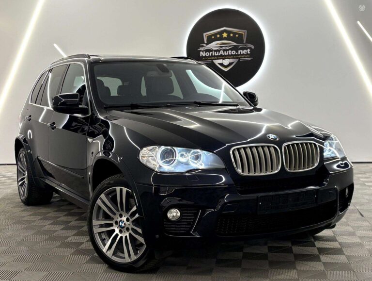 BMW X5 3.0 l., visureigis / krosoveris