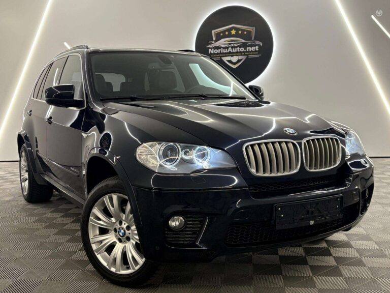 BMW X5 3.0 l., visureigis / krosoveris