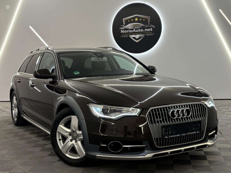 Audi A6 allroad 3.0 l., visureigis / krosoveris