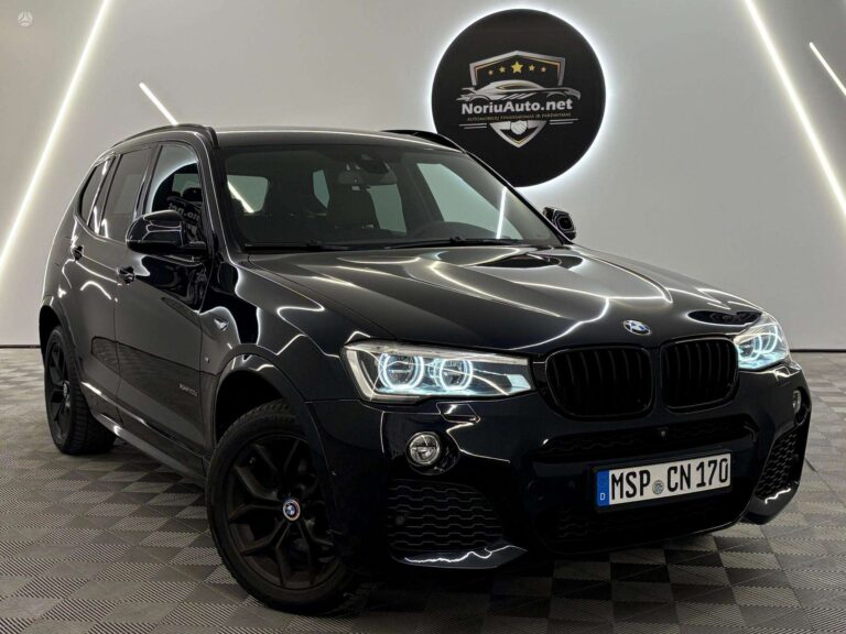 BMW X3 2.0 l., visureigis / krosoveris