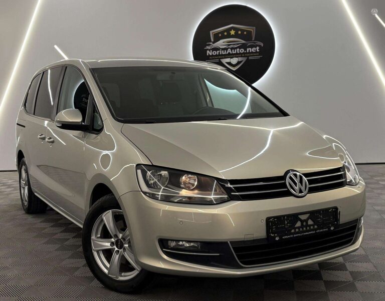 Volkswagen Sharan 1.4 l., vienatūris