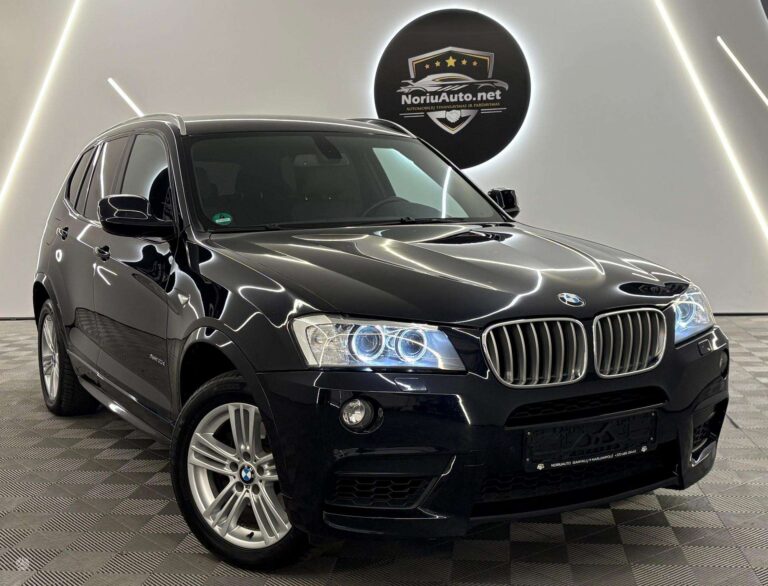 BMW X3 3.0 l., visureigis / krosoveris