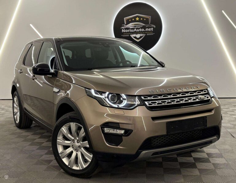 Land Rover Discovery Sport 2.2 l., visureigis / krosoveris