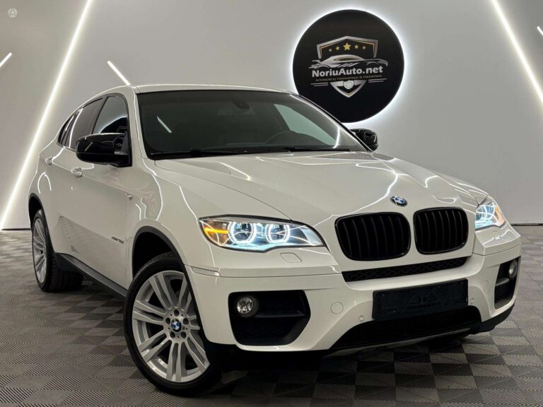 BMW X6 3.0 l., visureigis / krosoveris