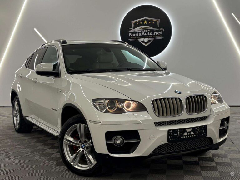 BMW X6 3.0 l., visureigis / krosoveris