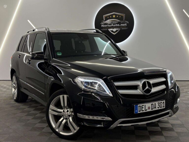 Mercedes-Benz GLK350 3.0 l., visureigis / krosoveris