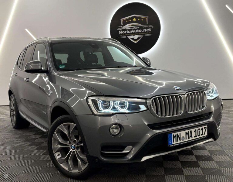 BMW X3 3.0 l., visureigis / krosoveris