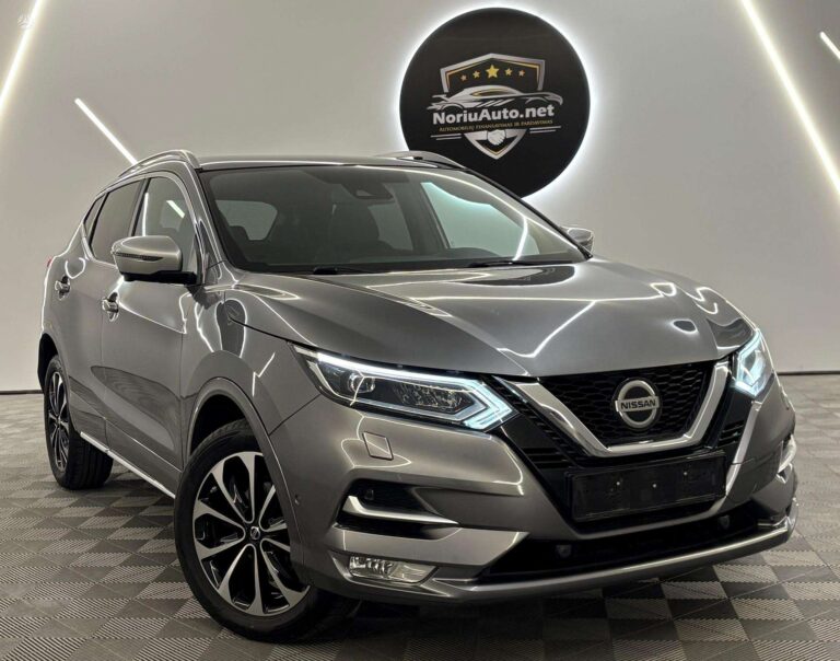 Nissan Qashqai 1.3 l., visureigis / krosoveris