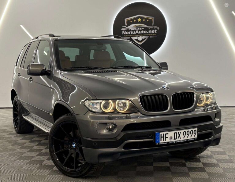BMW X5 3.0 l., visureigis / krosoveris