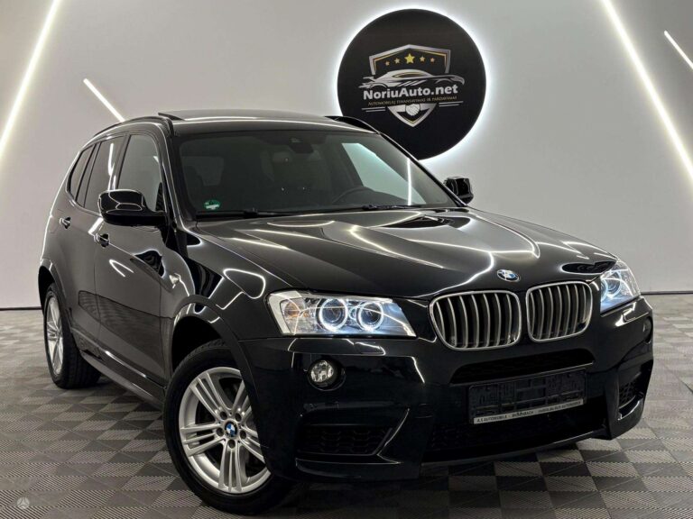 BMW X3 3.0 l., visureigis / krosoveris