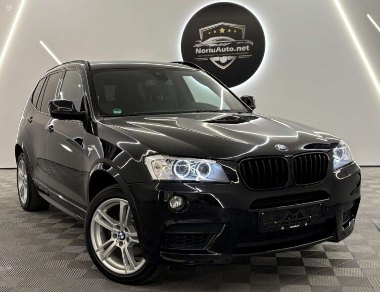 BMW X3 3.0 l., visureigis / krosoveris