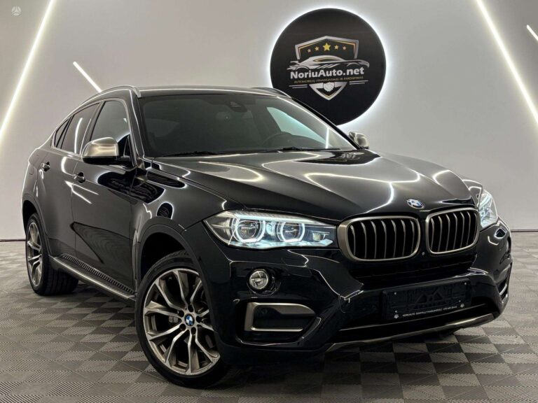 BMW X6 3.0 l., visureigis / krosoveris