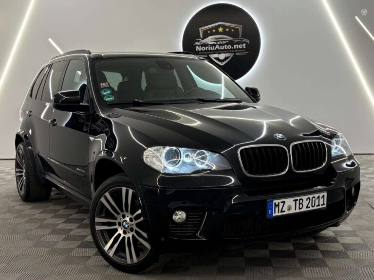 BMW X5 3.0 l., visureigis / krosoveris