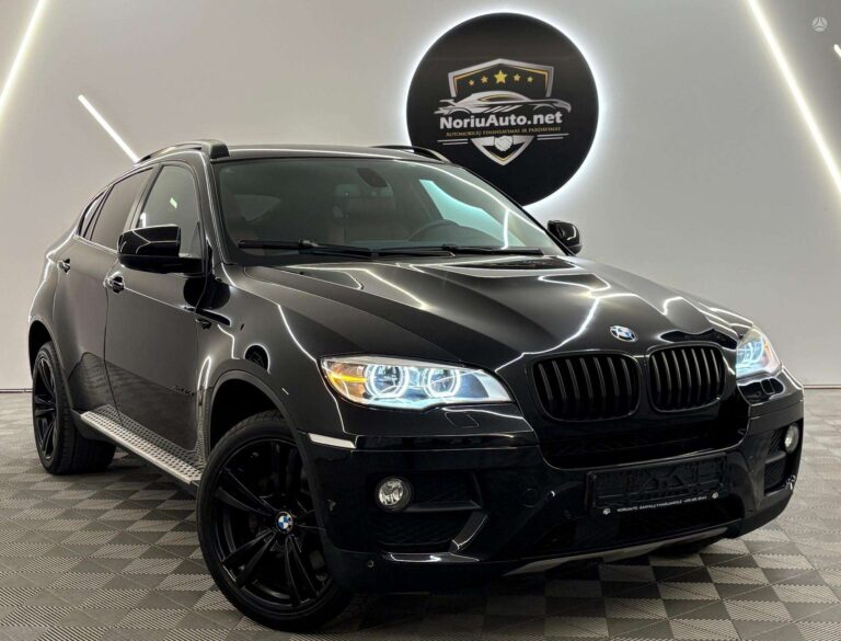 BMW X6 3.0 l., visureigis / krosoveris