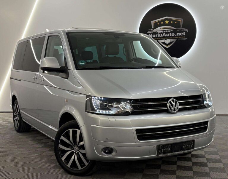 Volkswagen Multivan 2.0 l., keleivinis mikroautobusas
